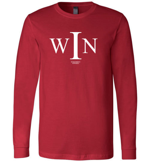 I Win, Youth Long Sleeve Shirt - STATEMENT APPAREL  - 2
