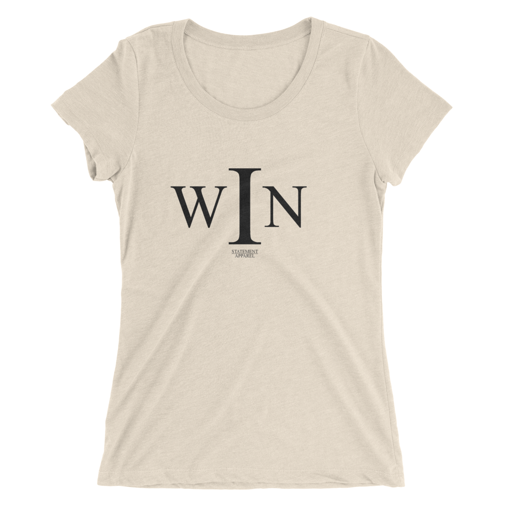 I Win, Ladies Triblend T-Shirt