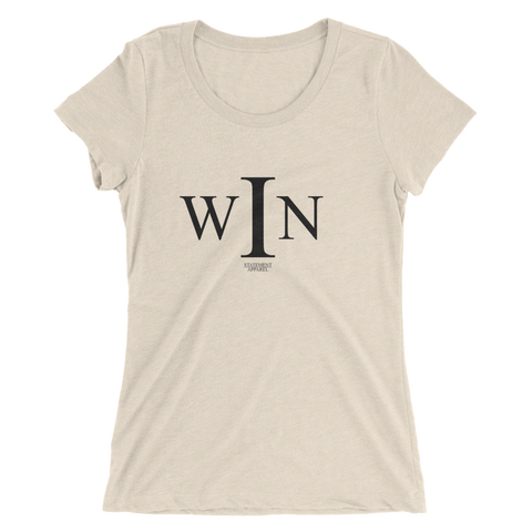 I Win, Ladies Triblend T-Shirt