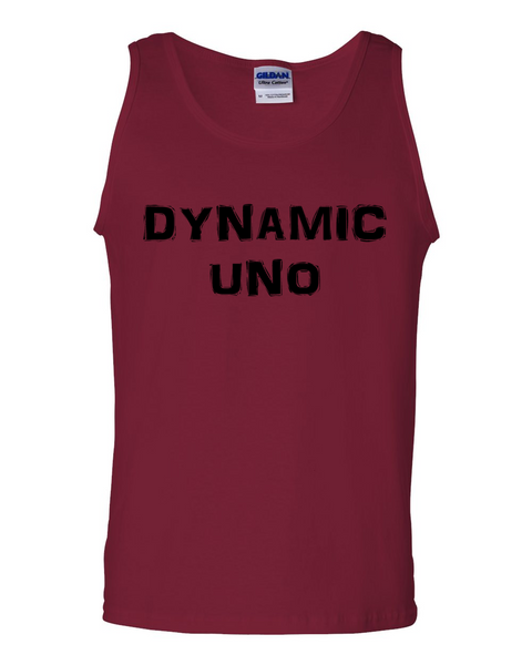 Dynamic Uno, Adult Cotton Tank Top - STATEMENT APPAREL  - 4