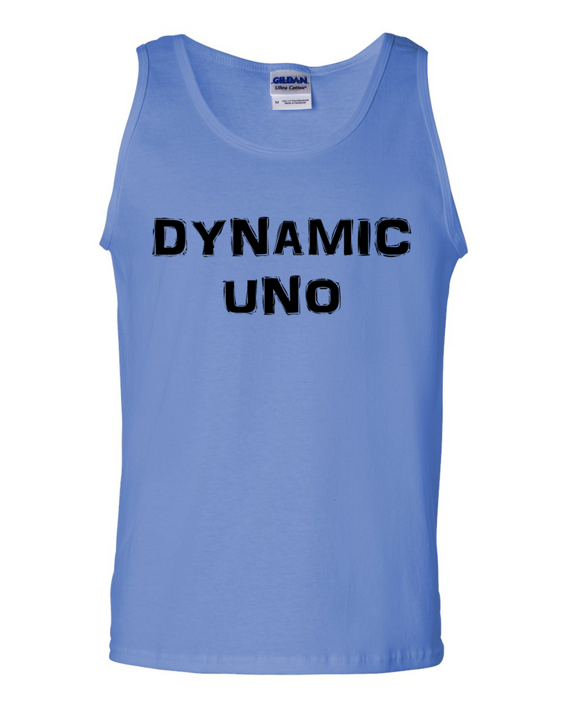 Dynamic Uno, Adult Cotton Tank Top - STATEMENT APPAREL  - 1