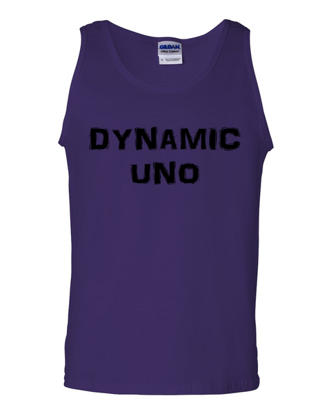 Dynamic Uno, Adult Cotton Tank Top - STATEMENT APPAREL  - 5