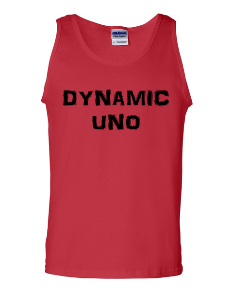 Dynamic Uno, Adult Cotton Tank Top - STATEMENT APPAREL  - 2