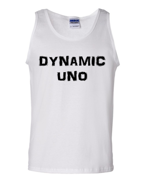 Dynamic Uno, Adult Cotton Tank Top - STATEMENT APPAREL  - 3