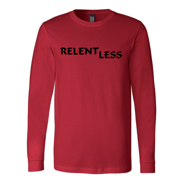 Relent Less, Adult Long Sleeve Shirt - STATEMENT APPAREL  - 1